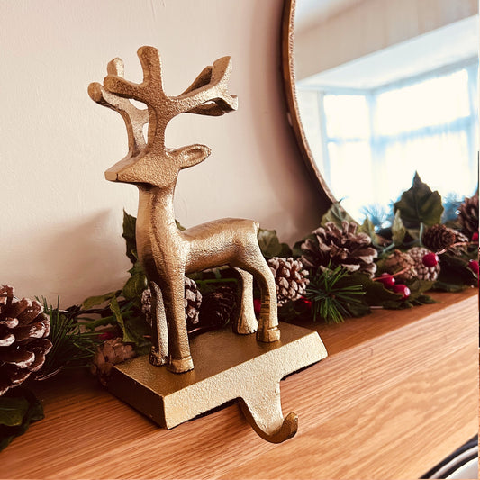 Rudolph Stocking Holder